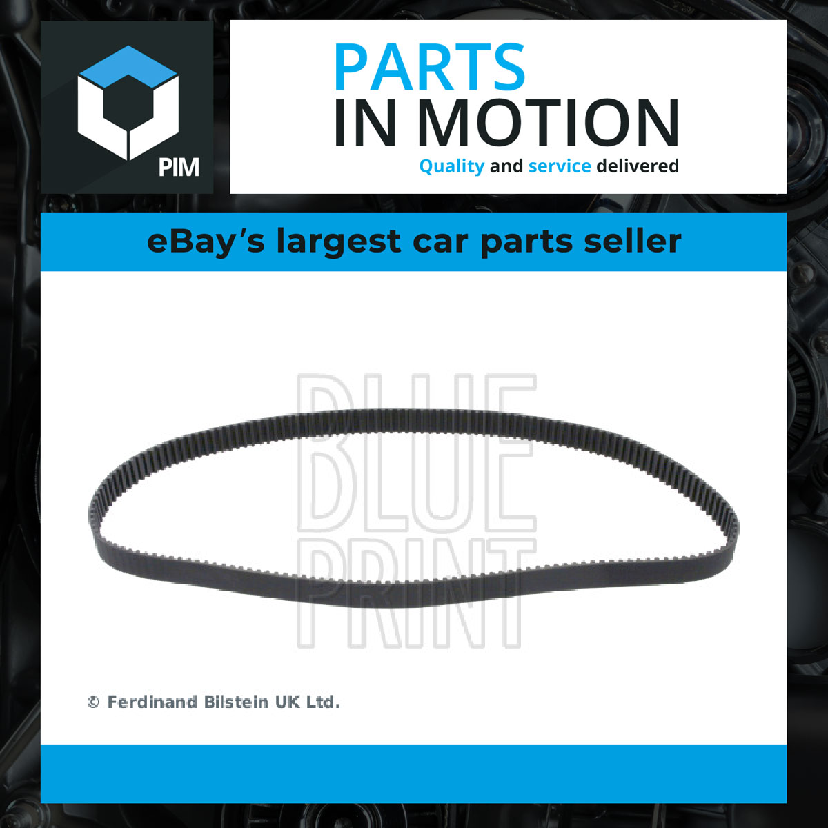 Timing Belt ADG07528 Blue Print 2431238210 2431238220 S2431238220 Quality New