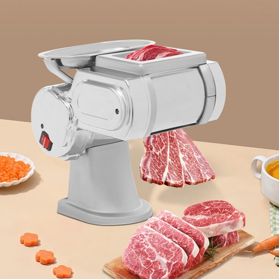 #ad #ad Electric Meat Cutter Machine Food Slicer With 1.7mm Thickness 200r min Low Noise $311.58