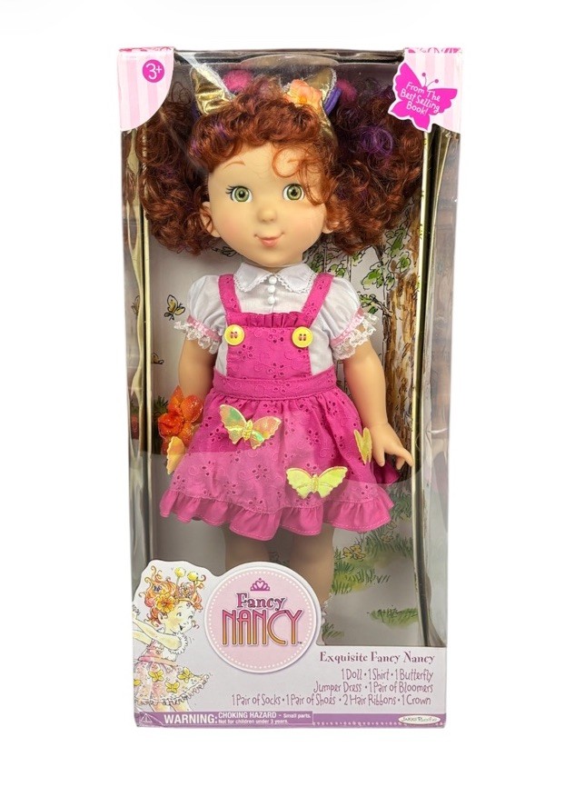 Exquisite Fancy Nancy Doll 18" Jakks Pacific Butterflies 200