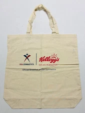 Kellogg's Official Breakfast of USA Gymnastics Shopping Tote Bag