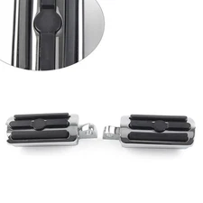 32mm 1.25" Male Foot pegs Footrest Pedal For Harley Iron XL 883 1200 Universal