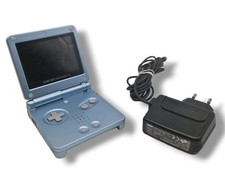 ⚡Nintendo Gameboy Advance SP Konsole AGS-101 backlight blau NTSC US Ladekabel⚡