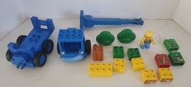 LEGO DUPLO Retired 3273 BOB THE BUILDER Building Toy NOT COMPLETE 17 Pieces
