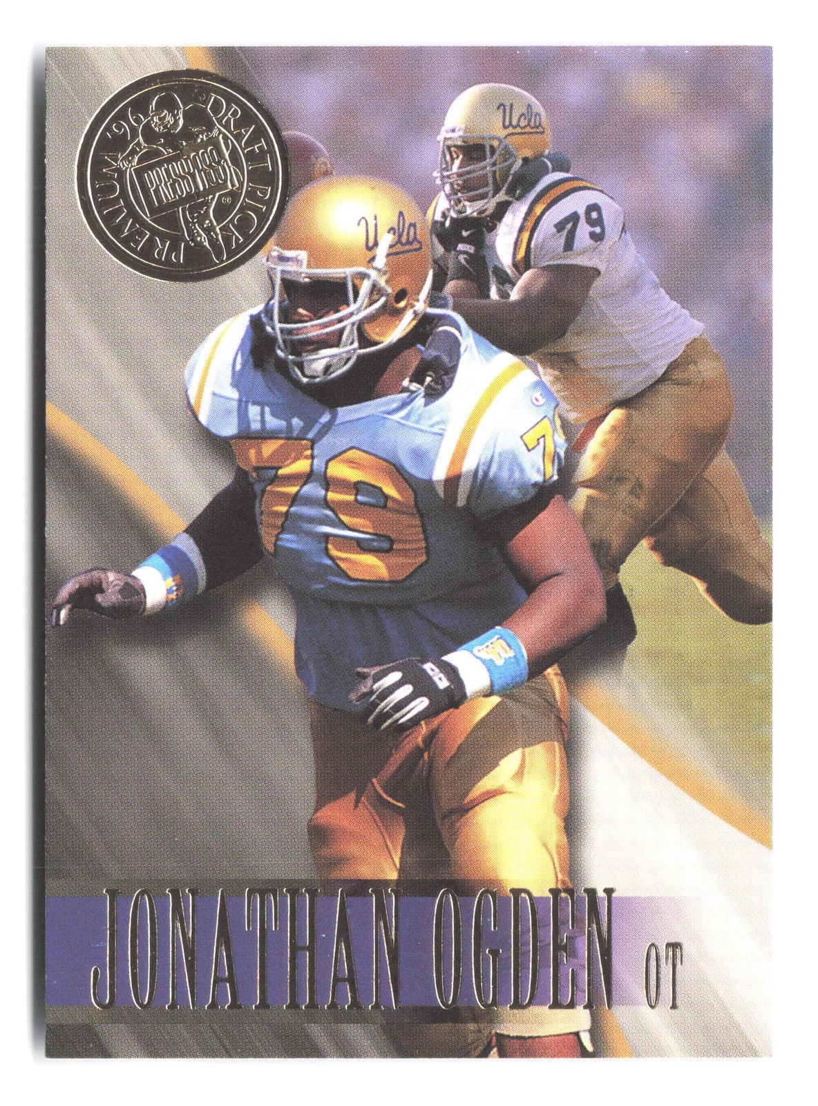 1996 Press Pass #2 Jonathan Ogden