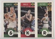 1996 Collector's Choice International Spanish Detlef Schrempf Toni Kukoc HOF 0q3