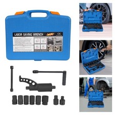 Heavy Duty Torque Multiplier Set Wrench Lug Nut Lug Nut Remover w/8 Sockets