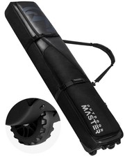 Padded Snowboard Bag Snowboard Bags with Wheels for Air Travel 192 34 18cm