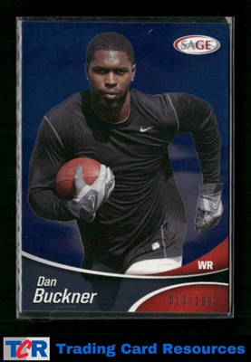 2013 SAGE #SP8 Dan Buckner #/199