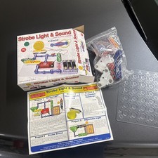 Snap Circuits Strobe Light Sound Electronics Learning Kit Stem Elenco Scp14