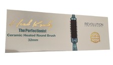 NIB Head Kandy The Perfectionist Ceramic Heated Round Brush -32 mm -Teal