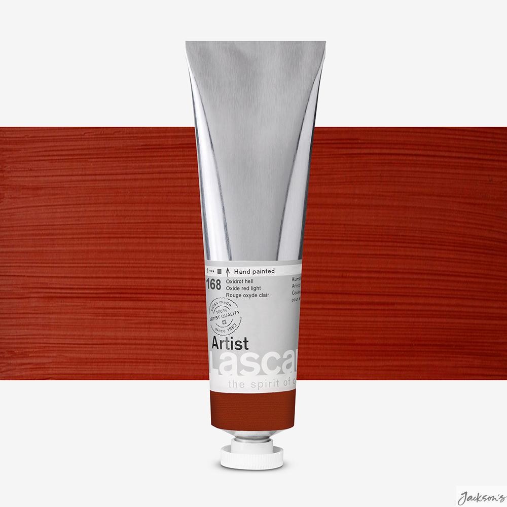 Lascaux Artist Acrylic Paint Oxide Red Light 45ml For Art And Decoration