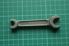 Vintage BSA British Motorcycle Motorbike four way spanner nut tool