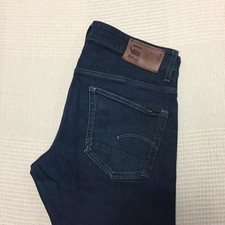 G-STAR Jeans Mens W36 L32 Denim Super Slim Stretch Blue