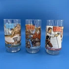 Star Wars Return of the Jedi Set of 3 Glasses 1983 Coca Cola Burger King Vintage