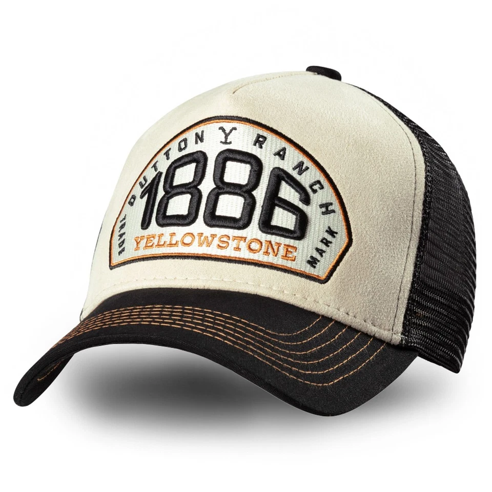 Stars & Stripes Basecap Truckercap Baseball Mesh Cap »YELLOWSTONE 09« - Bild 1 von 1