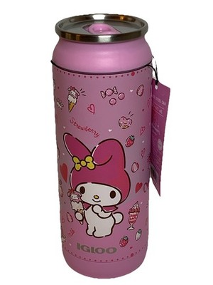 Sanrio MY MELODY  16 oz Tumbler Stainless Steel Can Hot Cold Insulated NWT