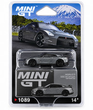 MINI GT 2013 NISSAN GT-R R35 NISMO CRS VERSION 1/64 DARK METAL GRAY