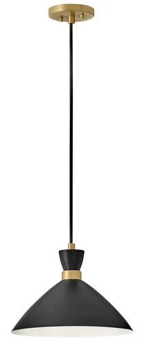 Lark 83257 Simon 1 light 13"W Pendant / Semi-Flush Ceiling - Picture 7 of 13