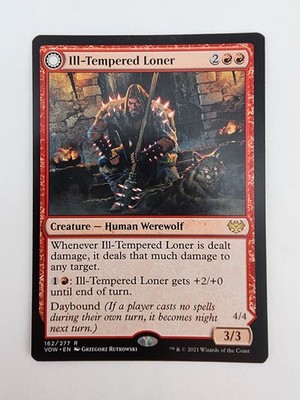 Ill-Tempered Loner Innistrad: Crimson Vow   Regular MTG