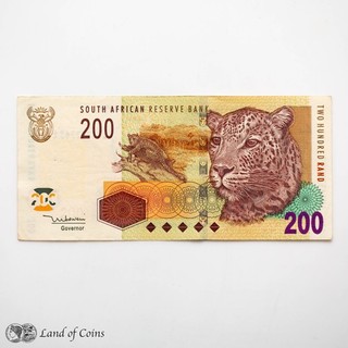 SOUTH AFRICA: 1 x 200 South African Rand Banknote.