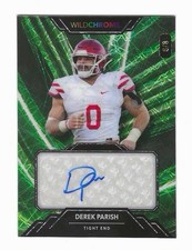 2023 Wild Card Chrome Derek Parish Auto Rookie /8
