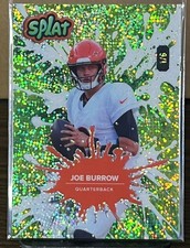 CINCINNATI BENGALS ~ Wild Card Splat Joe Burrow 2026 Serial Numbered Football