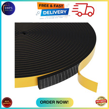Weather Stripping Door Seal Strip,Black Weatherproof Foam Tape Insulation