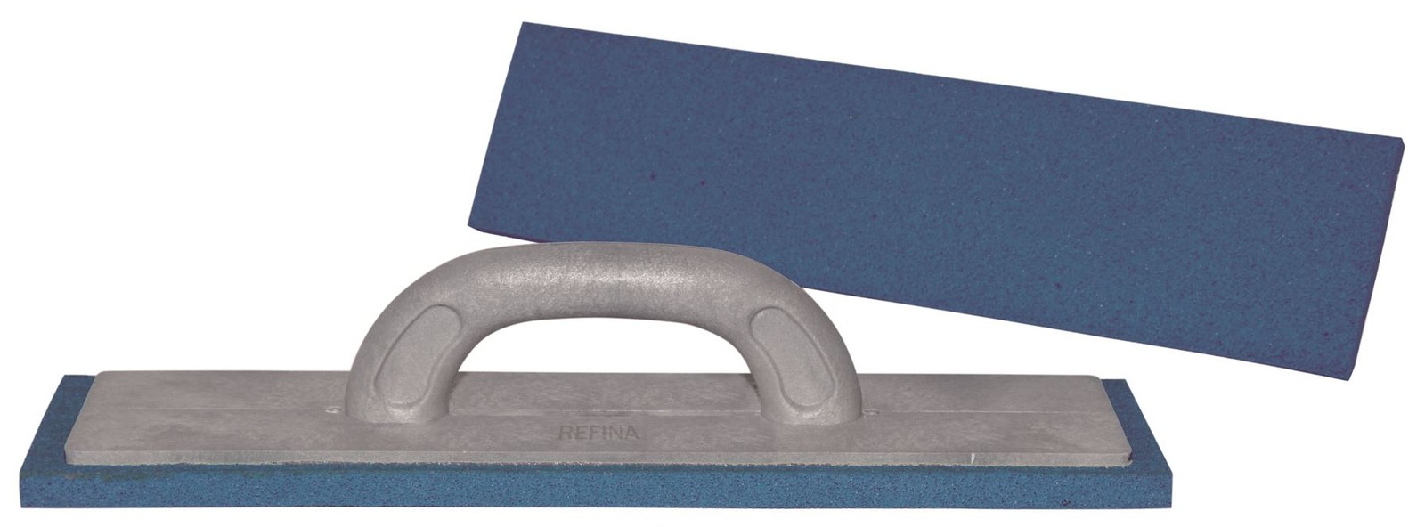 Sponge Float Trowel 400x100mm Natural Rubber Fine Grain 18mm Soft Grip Refina