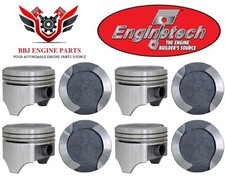 8 Enginetech Dish Top Pistons For 1971-1982 Ford 400 Modified V8