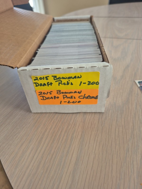 2015 Bowman Draft Baseball Complete 400 Card Set.Paper & Chrome.. Judge, Tucker