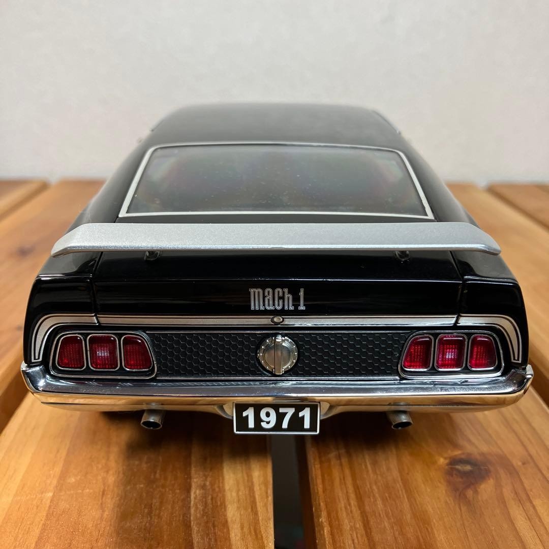 AUTOart 1/18 Ford Mustang Mach I Fastback 1971 Black Used | eBay