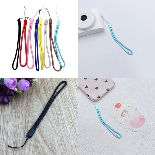 Nylon Wrist Lanyards For Phones Camera Name Badges Holder Key USB Flash Drives - Photo 2 sur 8