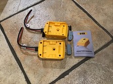 2 Multi-Functional USB Charger Adapter 20V Battery Compatible For Dewalt