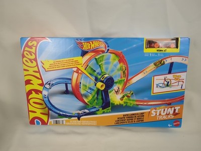 Hot Wheels Stunt Tracks Rapid Launch & Loop Track Set 4+ BRAND NEW
