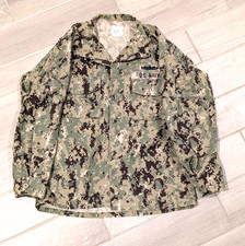 U.S. Navy Blouse Working Uniform Type III NWU Mens Medium Long DigiCamo Military