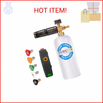 #ad DUSICHIN SFL 001 Foam Cannon Snow Foam Lance Pressure Washer Jet Wash Quick Rele $24.70
