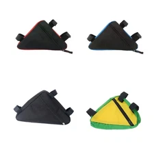 Waterproofed Triangles Bicycles Bag Cycling Storage Bag With Adjustable Stap