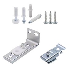 Complete Bifold Door Hardware Repair Kit for 1 Inch to 1-3/8 Inch Thick Doors