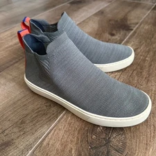 Rothy's Womens The Chelsea Pull On Ankle Boots,Fog Melange, 7