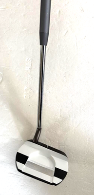 Putter EGK Rayures – Face équilibrée, Tête Carrée, Poignée EGK, Shaft Maltby SS – Neuf