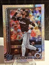 2025 Topps Series 1 Celebration - Nick Gordon #57 Confetti Foilboard