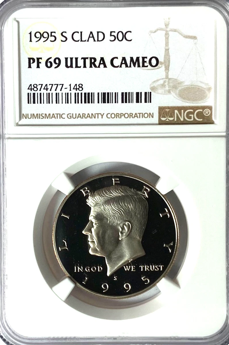 25+ Uncirculated 1995 Kennedy US Half Dollars (1964-Now) for sale