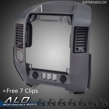 Center Dash Radio Ac Bezel Fit For 2004-2006 Nissan Titan Xe Se Armada Se