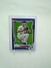 2021 BOWMAN BD-126 MADDUX BRUNS /250 PURPLE