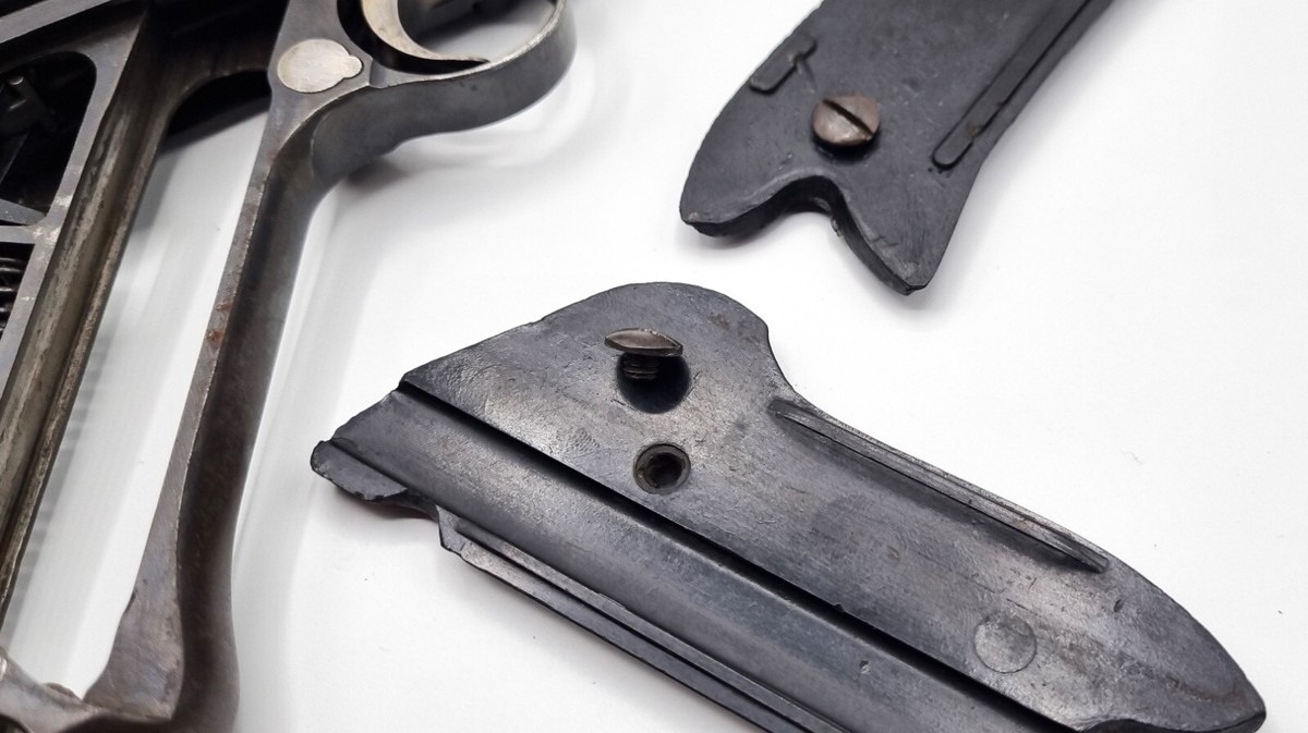 Black Widow grips Luger P08 Bakelite | eBay