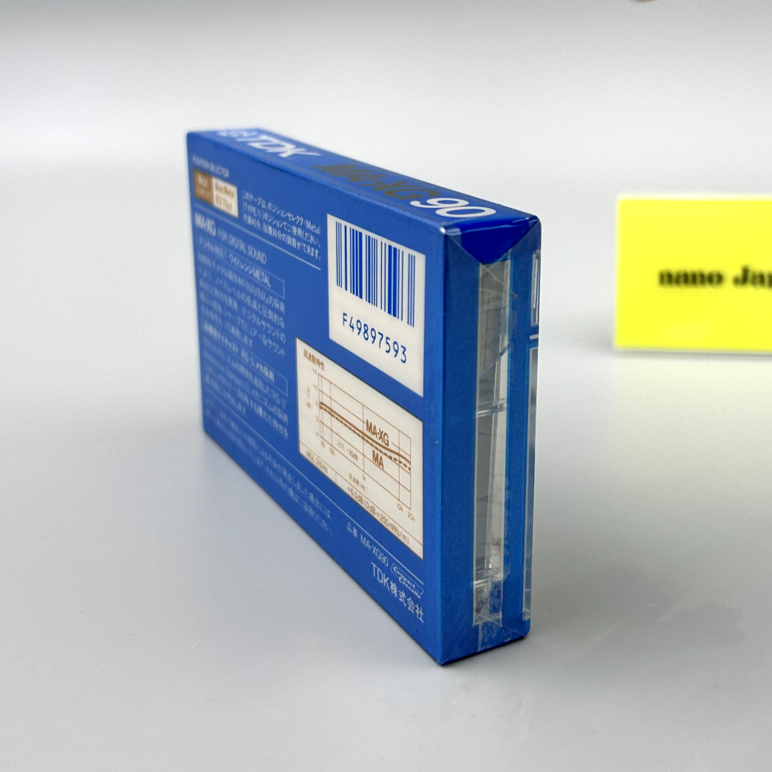 TDK MA-XG 90 MA-XG90 Audio Cassette Tape Type IV Metal