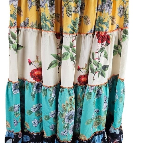 Splendida maxi gonna boho hippie a strati L' Atiste by Amy piccola - Foto 5 di 10