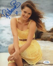 Rebecca Breeds Clarice Autographed Signed 8x10 Photo ACOA 