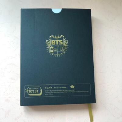 BTS Official 2014 Diary Book 07131 With case Seasons Greeting