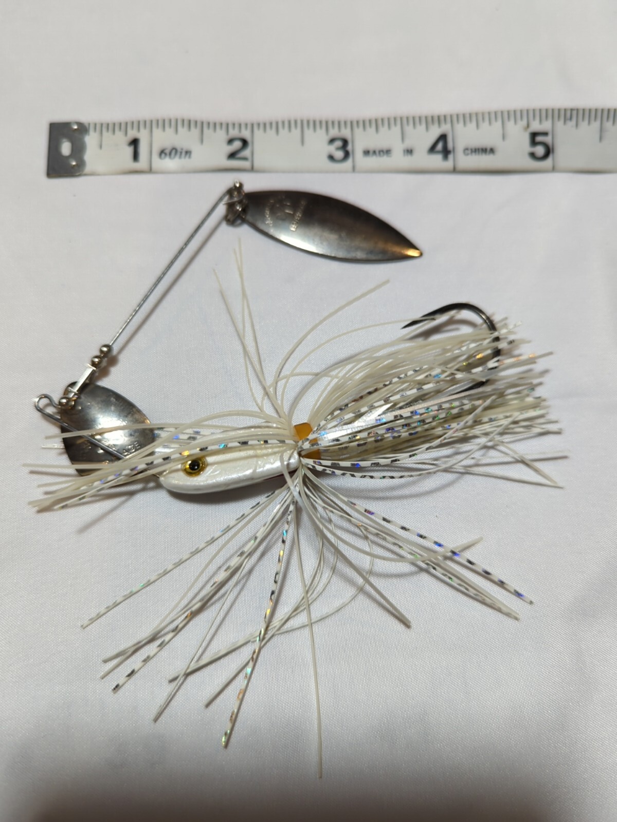 Lot of 16 Spinnerbait Buzzbait Fishing Lures With Plastic Case Incl. Bass Pro - Image 12